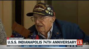 As historians and friends of the uss. U S S Indianapolis Few Remaining Survivors Gather For Reunion In Indy Wthr Com
