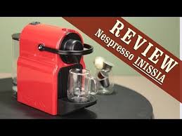 Nespresso coffee machines use individual capsules to. Nespresso Inissia Exclusive Review Youtube