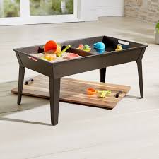 Backyard Toys To Keep The Kids Outdoors This Summer Dwell Dine In 2020 Sand And Water Table Water Table Crate And Barrel