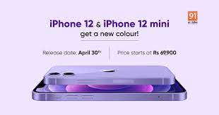 Discover the apple iphone 12, including features, pricing information, and customer reviews. Iphone 12 Iphone 12 Mini Launched In New Purple Colour Option Release Date Price In India And More 91mobiles Com
