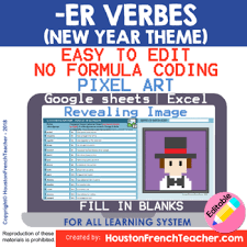 Easily create sprites and other retro style images with this drawing application. Les Verbes En Re Worksheets Teaching Resources Tpt