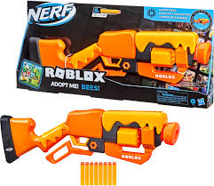 Within the box, there will be a code with which you can unlock the bee blaster virtually. Nerf Roblox Adopt Me Bees Blaster F2486 Best Buy