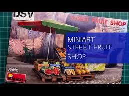 Grandma's christmas fruitcake in holiday gift tin no citron lemon peel or bitter. Street Fruit Shop Miniart 35612 2019