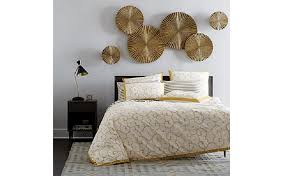 This wall art set features three beautifully sculpted leaves created from molten iron and finished in golden hues. Amazon Com Decorlives Metal Wall Art Decor For Home Office And Farmhouse Cottage Aesthetic Room Hanging Sculpture Decorations For Living Room Bedroom Set Of 6 Color Sunburst Gold Everything Else