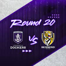 Hawthorn v brisbane (launceston) 3:10pm: Afl Round 20 Fremantle V Richmond