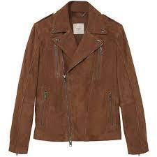 Mango Man Suede Biker Jacket 300 Liked On Polyvore Featuring Men S Fashion Men S Clothing Men S Outerwear Suede Jacket Men Suede Biker Jacket Men Suede