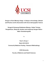 Jangkitan oleh salah satu jenis virus akan memberikan imuniti. Report Final Copy Docx Docx Mosquito Public Health