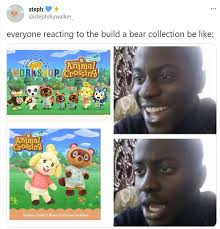 steph @stephskywalker_ everyone reacting to the build a bear collection be  like: Horizons Animal WORKSHOP WOR Crossing Hortros Animal Crossing  SunmerOulift.MunicorPhrarosnce SummerQutfit Oulfit Music Phrasos Included