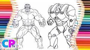 You can download free printable hulkbuster coloring pages at coloringonly.com. Hulk Vs Iron Man Hulkbuster Coloring Pages Drawing Of Hulk And Iron Man Hulkbuster Competition Youtube