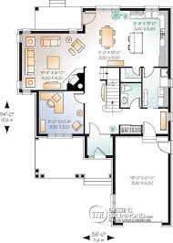 Detail Du Plan De Maison Unifamiliale W3821 House Plans Tudor Style Homes Country Style House Plans