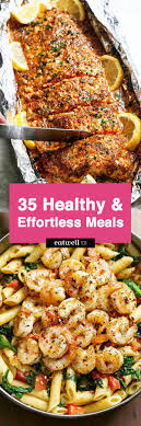 I typically cook a meal from scratch on two weeknights, maybe three. Easy Healthy Dinner Ideas 49 Low Effort And Healthy Dinner Recipes Eatwell101