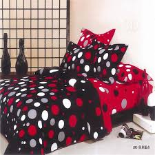 Black And White Polka Dot Bed Sheets Bedding Covers Queen Polka Dot Bedding Set Bedspreads Bed Covers Sheets Girls Adults Babys Home Us 79 99 Bedding Sets Best Bedding Sets Red Bedding Sets