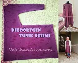 Dikdortgen Pratik Tunik Kesimi Dikis Moda Tasarim Dikis Tunik Moda Dikis