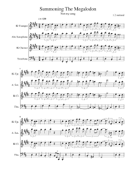 See full list on seaofthieves.fandom.com Summoning The Megalodon Sheet Music For Piano Trumpet In B Flat Trombone Clarinet In B Flat More Instruments Mixed Quartet Musescore Com