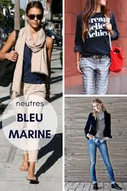 Tenue vestimentaire pantalon moutarde femme tenue femme mode femme look ete 2018 tenue de travail décontractée tenues à la mode. Elegante En Bleu Marine Revelez Votre Image