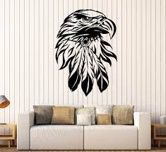 Maybe you would like to learn more about one of these? Bald Eagle Wall Decal Living Room Home Interior Decor Bird Head America Symbol Stickers Bedroom Animal Vinyl Wall Sticker D037 Wall Stickers Aliexpress
