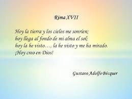 Rima Xvii De Gustavo Adolfo Becquer Poemas Becquer Poemas Poema Cortos De Amor Becquer Poesia