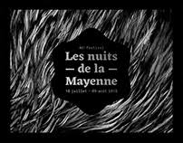 150 persones sont venues partager les aventures de une violoncelliste a accompagné le tout en musique. Les Nuits De La Mayenne 2018 On Behance
