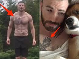Christopher robert evans is an american actor, best known for his role as captain america in the marvel cinematic universe series of films. Chris Evans Has A Surprising Number Of Tattoos Here S Where They Are And What We Know About Them