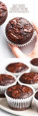 Healthy Chocolate Muffins Lazy Cat Kitchen Recipe Healthy Chocolate Muffins Vegan Sweets Sweet Potato Chocolate