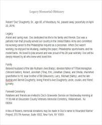 In lieu of flowers wording for obituary. Free 33 Sample Obituary In Pdf Ms Word