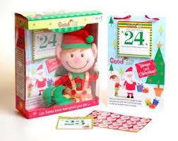 Details About The Good Elf Christmas Countdown Reward Chart Soft Plush Xmas Santa On A Shelf