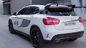 Mercedes Gla 45 Amg Concept Driving Footage Youtube