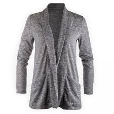 Type de col col châle. Gilet Fin Gris Col Chale Femme Calvin Klein A Prix Degriffe