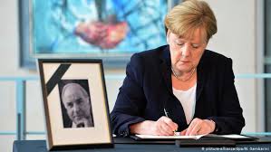 Angela merkel is a german politician best known as the first female chancellor of germany and one of the architects of the european union. Angela Merkel Honors Helmut Kohl Calls Him A Great German News Dw 18 06 2017