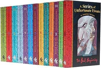 A Series Of Unfortunate Events Collection 13 Books Set Pack: Lemony  Snicket: 8601234611707: Amazon.com: Books