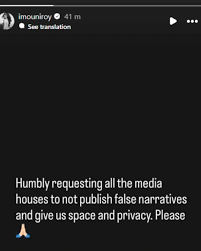Mouni Roy has reportedly spoken out against the spread of false narratives  and unnecessary speculation surrounding her personal life. Through a  heartfelt message, the actress requested media houses and social media pages