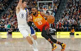 (trent nelson | the salt lake tribune) utah jazz guard mike conley (10)j as the utah jazz host the minnesota timberwolves, nba basketball in salt lake city on saturday, dec. With Mike Conley Probable To Play In Game 3 The Jazz And Nuggets Prepare For Their Series To Shift Again
