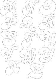 Moldes De Letras En Foami Para Imprimir Moldes De Letras Moldes De Letras Cursiva Letras Para Imprimir Sin dejar de lado la rigurosidad, pueden aprenderse cada una de las letras jugando: pinterest