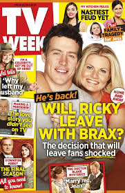 Tv Week Home And Away He S Back Will Ricky Leave With Brax The Decision That Will Leave Fans Shocked Bonnie Sveen Home And Away Old Photos