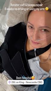 I've got a broken shoulder, explaining all the pain.