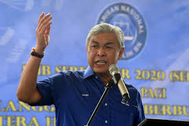 Presiden umno dan ahli parlimen bagan. Umno President Ahmad Zahid Hamidi Respond To Pac Over Rm9 Billion Lcs Project Bn News Online