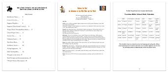 Make a fun coloring book out of family photos wi. Free Vbs Curriculum Outlaws For God Wild West Adventure Ministry To Children