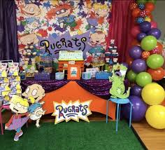 Rugrats Backdrop In 2021 Baby Shower Party Themes Birthday Party Theme Decorations Teenage Birthday Party