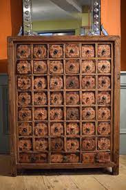 Fine antique chinese elm wood spindle cabinet furniture china 19th c. Antique Chinese Apothecary Cabinet Of 45 Drawers 663306 Sellingantiques Co Uk