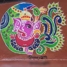 Pin By Shreeyam Mishra On Rangoli Rangoli Designs Flower Rangoli Designs Kids Rugs