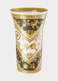 I Baroque Large Vase Versace Home Accents Large Vase Black And White Vase Baroque