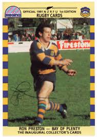 Ron Preston Bay Of Plenty Team 1991 New ...