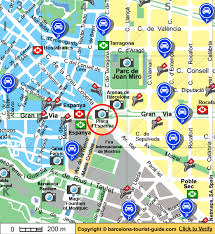 A country in maps a link collection* spanien, espagne, españa karte, carte, mapa. Autoparkplatz In Der Nahe Von Placa Espana In Barcelona Katalonien Spanien