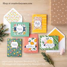 Watch the best videos of 2020 on tx stampin sharon youtube channel! Simply Citrus Card Kit Stampin Up Video Creativelee Yours