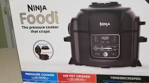 Unboxing 6 5qt Ninja Foodi Tendercrisp Pressure Cooker Air Fryer Youtube Ninja Cooking System Cooker Pressure Cooker