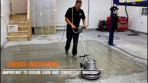 How To Diamond Grind A Concrete Floor Youtube