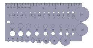 crb tip top guide sizing gauge