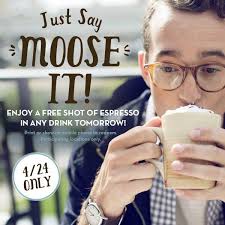 You sell the bags, but then you charge for shipping regardless of amount. Caribou Coffee On Twitter Moose It Get A Free Shot Of Espresso In Any Drink Tomorrow Http T Co Uxfpg86lny