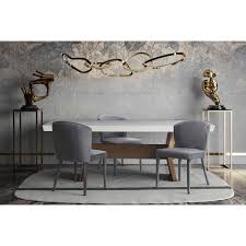 Metropolitan Grey Velvet Chair Tov Furniture In 2020 Velvet Dining Chairs Side Chairs Dining Velvet Chair