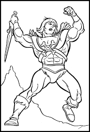 He man characters coloring pages. He Man Coloring Pages Best Coloring Pages For Kids